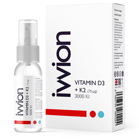 D3+K2 Vitamin 3000 IU Spray