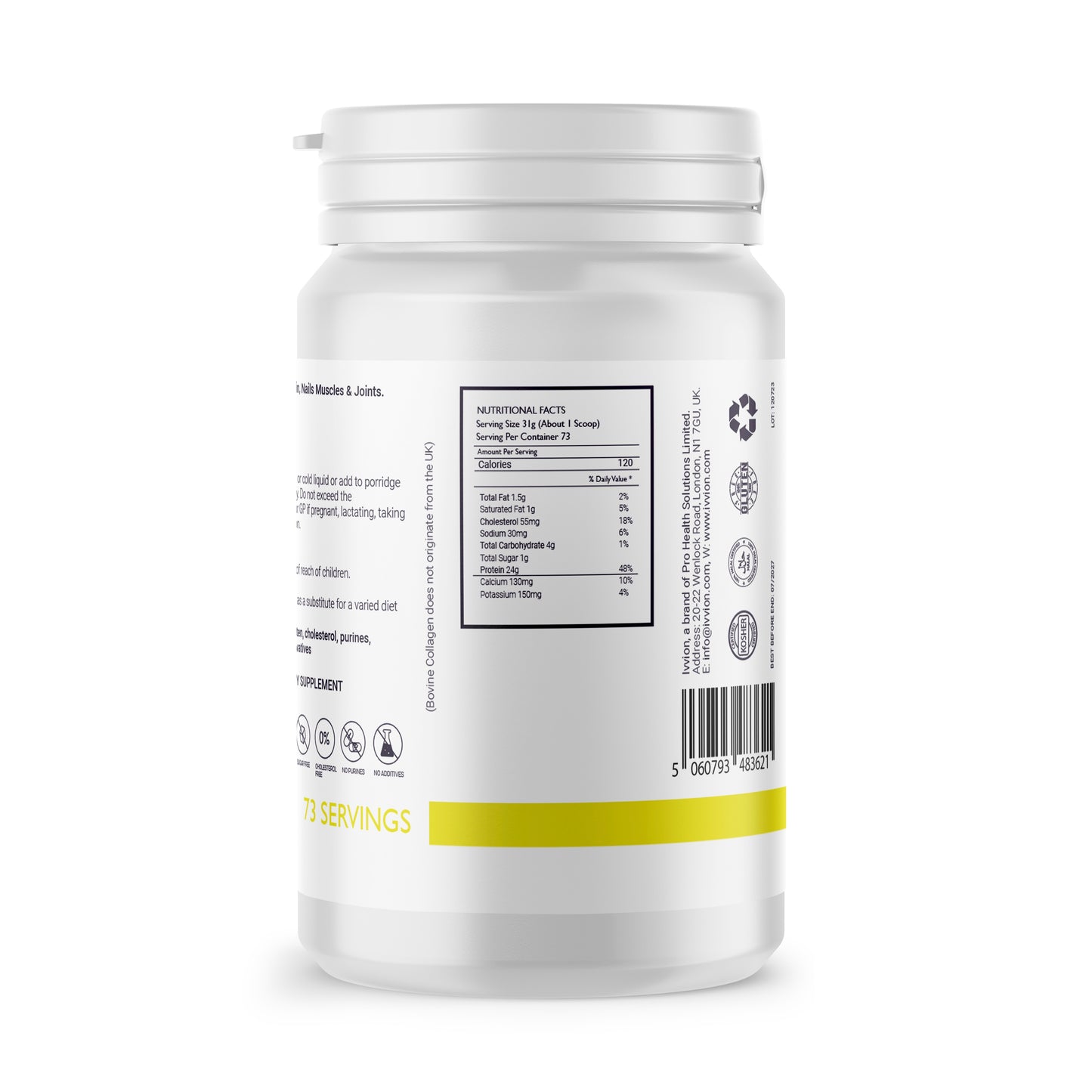 Whey Protein Powder 100% Whey Protein Isolate