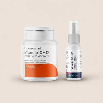 Daily Wellness Duo | Liposomal Vitamin C & D + Vitamin D3 & K2 Spray Bundle