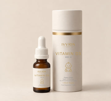 Organic Vegan Vitamin D3 Drops 400 IU – Birth to 12 Years – 2.8ml