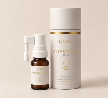 Organic Vegan Vitamin D3 Oral Spray 400 IU – Birth to 12 Years – 10ml