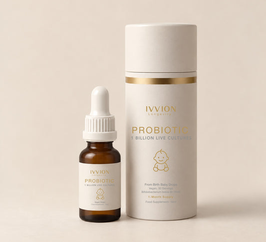 Vegan Probiotic Baby Drops – 1 Billion Bifidobacterium breve M-16V® – From Birth – 10ml
