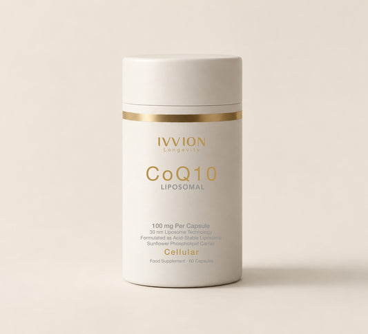 Liposomal CoQ10 100mg – 30nm Liposome Technology – 60 Vegan Capsules