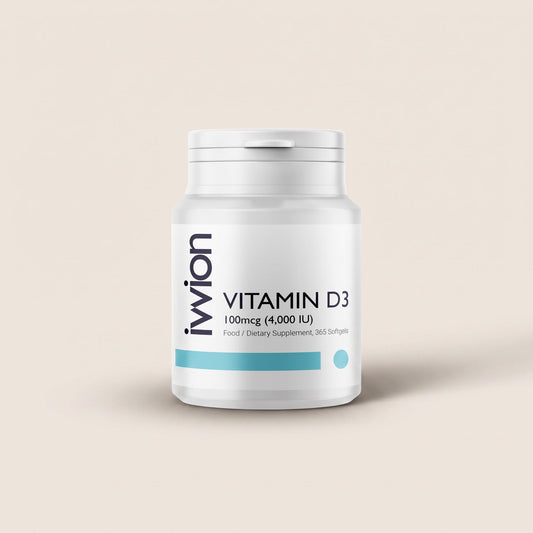 Vitamin D3 4000 IU Softgels - 1 Year Supply